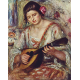 Pierre-Auguste Renoir, Ragazza con mandolino, 1918