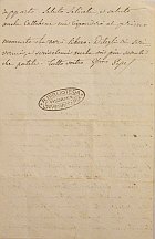 ingrandisce in nuova finestra l'immagine della lettera di G. Pepe a Revere, Malghera 6.05.1849 (c.1v)