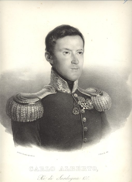 ritratto di Carlo Alberto di Savoia, BUG, Stampe II.7