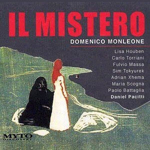locandina dell'opera  di monleone "il mistero"