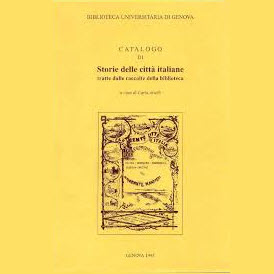 copertina della pubblicazione Catalogo di Storie delle città italiane tratte dalle raccolte della Biblioteca