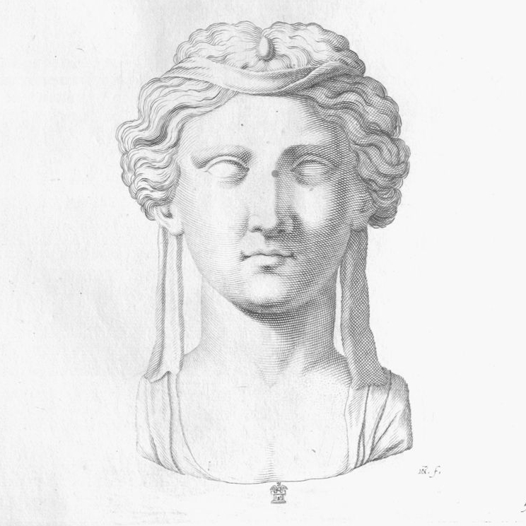 particolare di Galleria Giustiniana, Tavola 56 (ATRIO RARI D.29.2) 