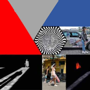 particolare della locandina dell'evento mostra fotografica di Adriano Cascio