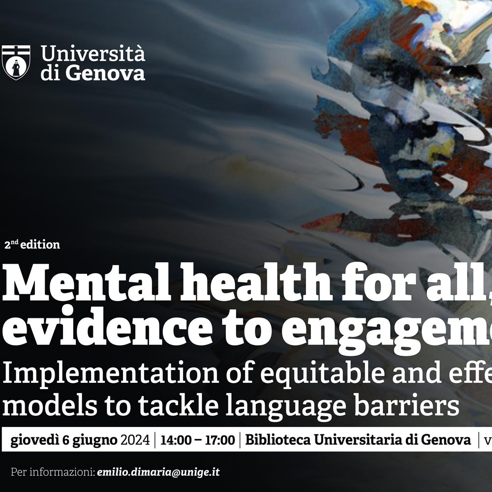 particolare della locandina dell'evento del 6 giugno 2024 alla biblioteca universitaria di genova