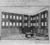 progetto per la sala manoscritti della biblioteca universitaria di genova