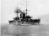 la nave da guerra Regina Margherita