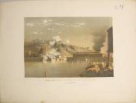 STAMPE I.77  Combattimento della fortezza  e dei fortini di Porta Pia contro i Lazzareto