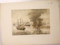STAMPE I.81  Perrin Lit.  C. Perrin Editore Torino  Scoppio della lanterna d'Ancona(dal lato di mare)