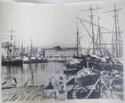 STAMPE II.31  Giletti  Ed.It.  Nizza. Il porto con vista della casa natale di  Giuseppe Garibaldi  s.d