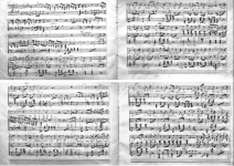 MAGAZZARI, Gaetano (Tit. a c. 1r) Inno popolare del Maestro Gaetano Magazzari bolognese. Eseguito in Roma dal popolo romano il 1° gennajo 1847 nella gran piazza Quirinale in augurio di felicità per il Nuovo anno al Santo Pontefice Pio IX Cart.; sec. XIX (1847); mm 215x306; cc. 4; notazione musicale su sistema di dieci pentagrammi. C e pf. 2 T IV 2(3).