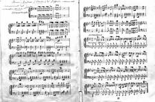 NOVARO, Michele Inno (Fratelli d'Italia) di Goffredo Mameli musicato... S.n.t. [18--?]. - [2] p. 22 cm. Pf. Il tit. è stato aggiunto a mano. 2.T.IV.1(2)