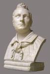 SANTO VARNI  (1807-1885) Busto di Garibaldino. Scultura firmata e datata 1857