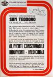 M.80.C.241 Manifesti Culturali: Conisglio di circoscrizione di San Teodoro, conservato alla Biblioteca Universitaria di Genova