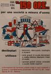 M.78.SA.132 Manifesti Associazionistici: 150 ore per una società a misura d'uomo, conservato alla Biblioteca Universitaria di Genova