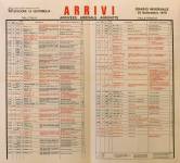 M.79.FS.171 Manifesti ferroviari: Orario invernale arrivi alla stazione di Ventimiglia del 30 settembre 1979, conservato alla Biblioteca Universitaria di Genova