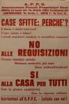 M.79.SA.97 Manifesti Associazionistici: No alle requisizioni, conservato alla Biblioteca Universitaria di Genova